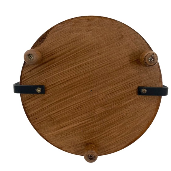 Bohemian Oil & Vingar Caddy w/Salt & Pepper Shakers with Drip Glaze NWOT - Picture 4 of 12